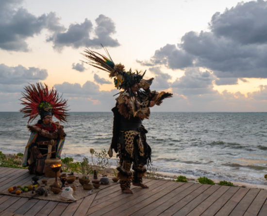 Ceremonia tradicional Maya